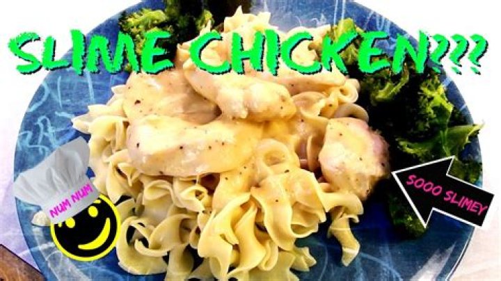 What is the slime on chicken?