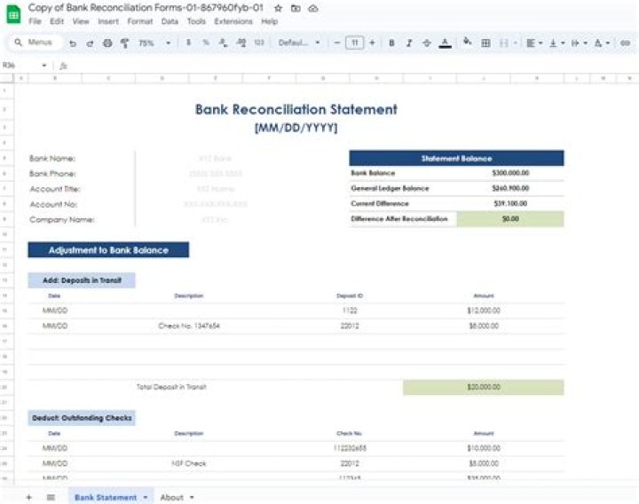 What is TLR on bank statement?