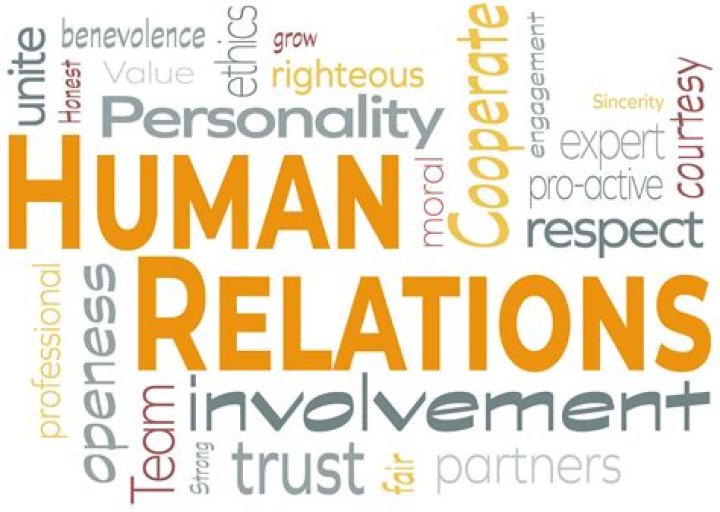 What is true about good human relations?