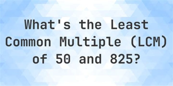 What LCM 50?