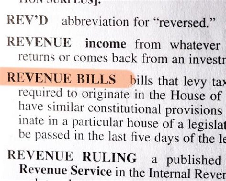 What Must revenue bills begin?