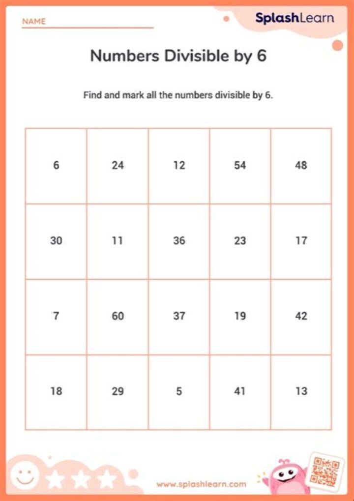 What number is both divisible by 6 and 9?