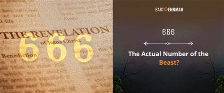 What numbers make up 666?