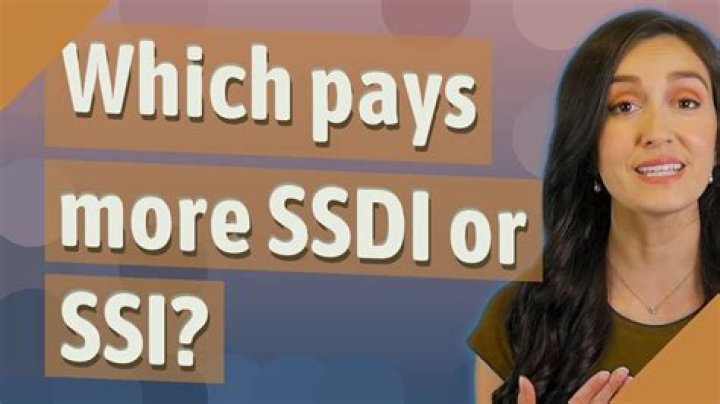 What pays more SSDI or SSI?