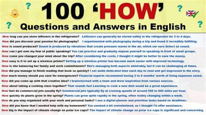 What question has only one answer?