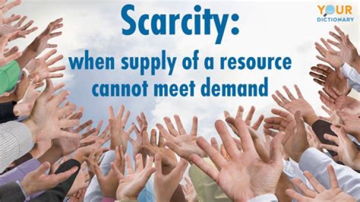 What resources are scarce?