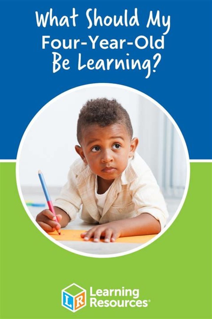 What should a 4 year old do academically?