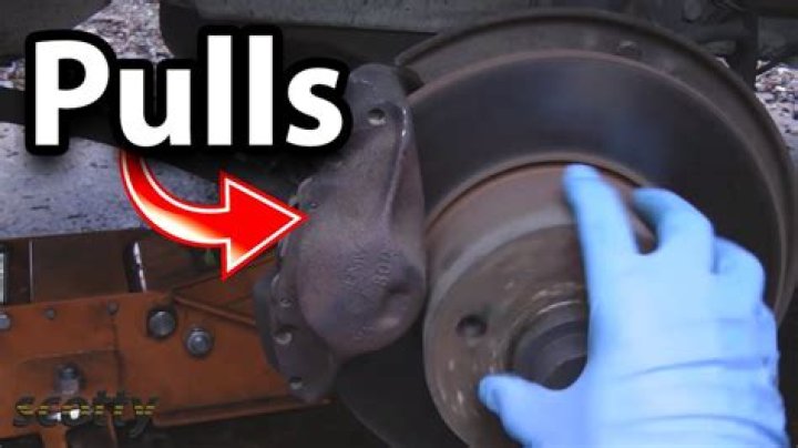 What should you do if your vehicle pulls to one side?