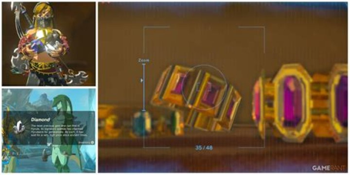 What shrines have diamonds Botw?