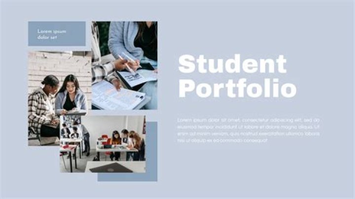 What student portfolio means?
