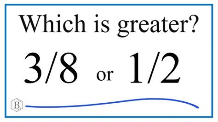 Whats bigger 1/2 inch or 3 8?