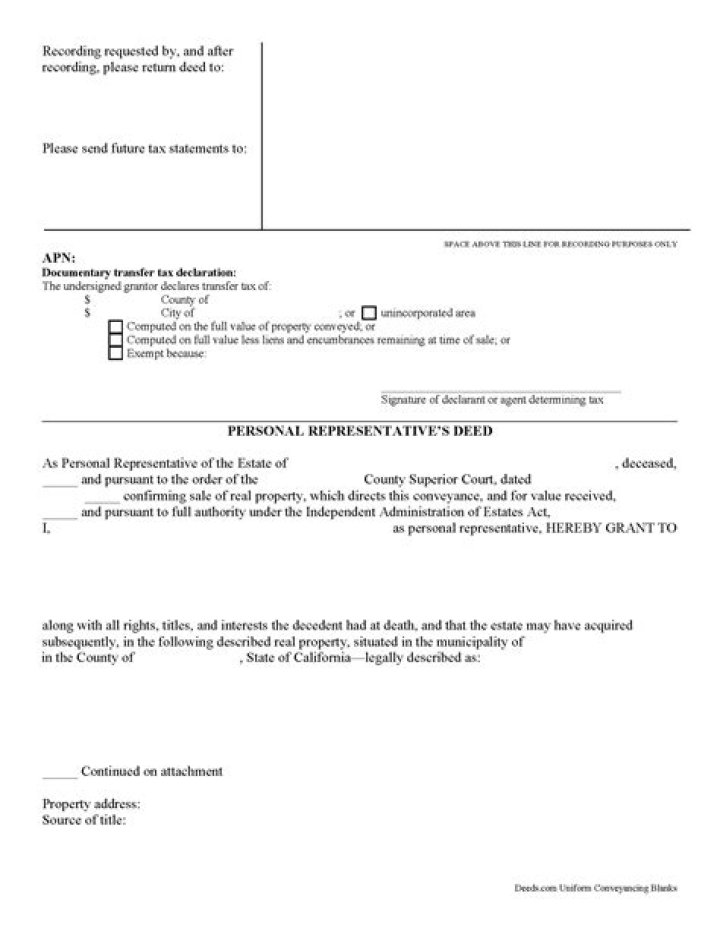 When can a personal representative be removed?