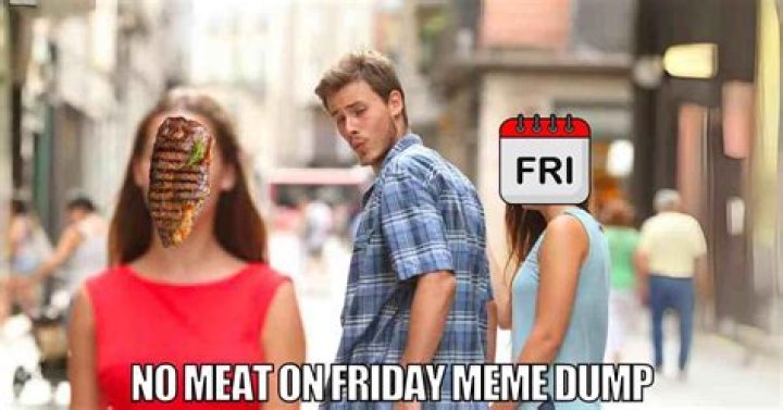 When did no meat on Friday end?