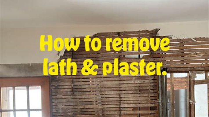 When did they stop using plaster walls?