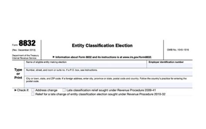 When should I file Form 8832?