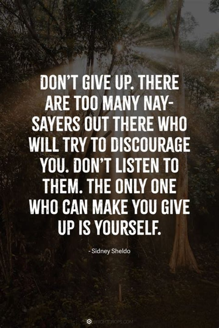 When should you give up on therapy?