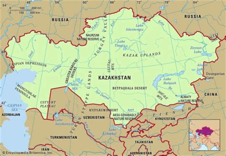 When was Kazakhstan formed?