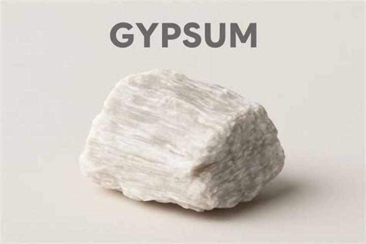 Where can I find gypsum?