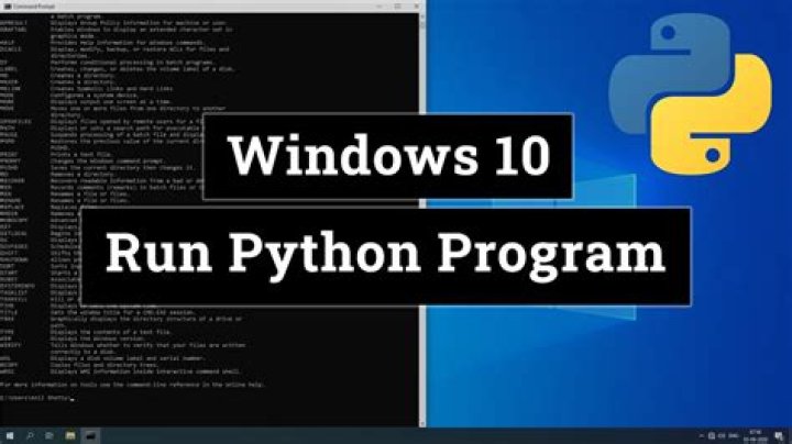 Where we can run Python program?
