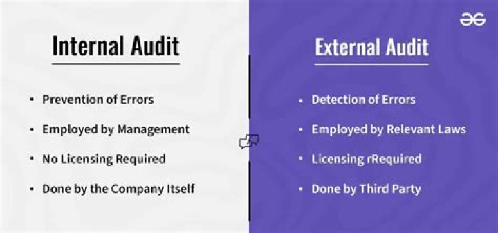 Which are external audits?