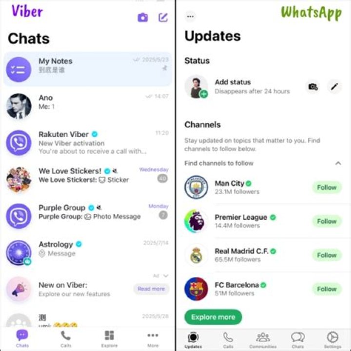 Which is better Viber or signal?