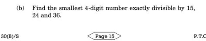Which is exactly divisible by 16?