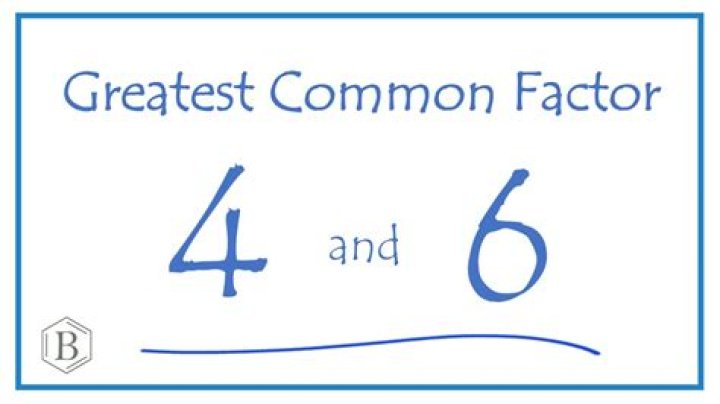 Which is the greatest factor of 4 and 8?