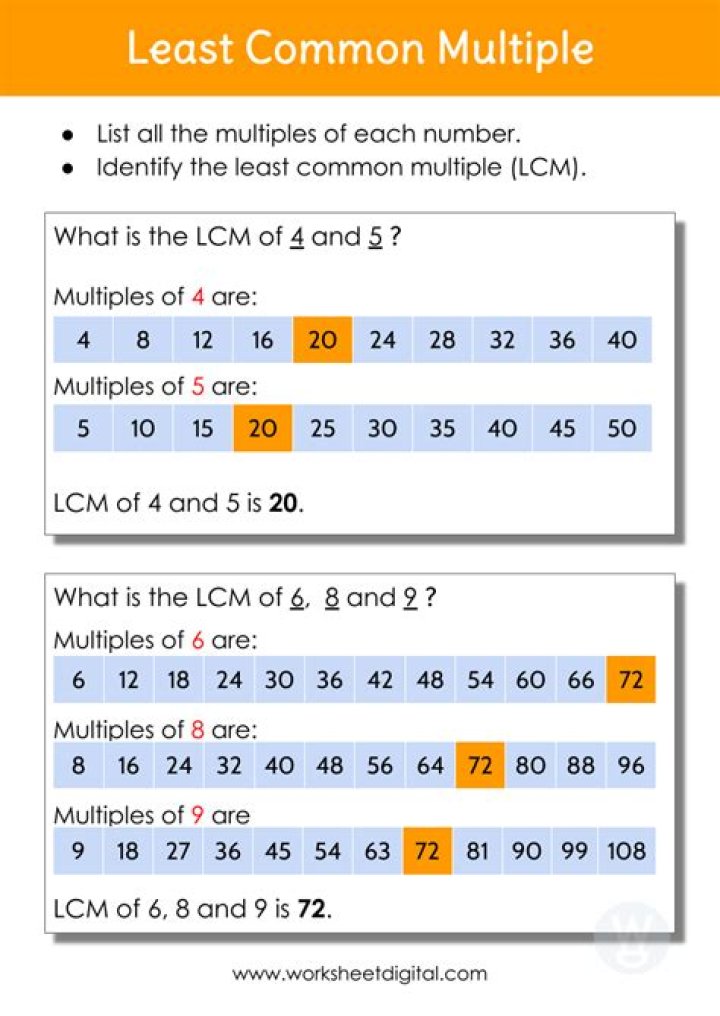 Which is the least common multiple between 3, 5 and 6?
