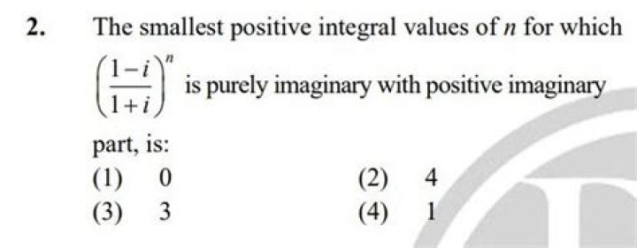 Which is the smallest positive integral?