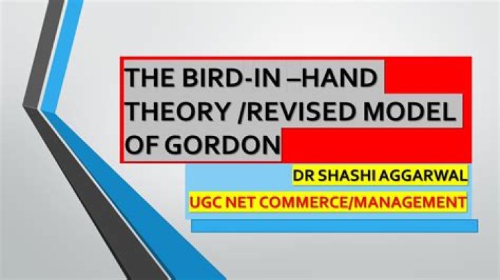Which model is known as bird in the hand argument?