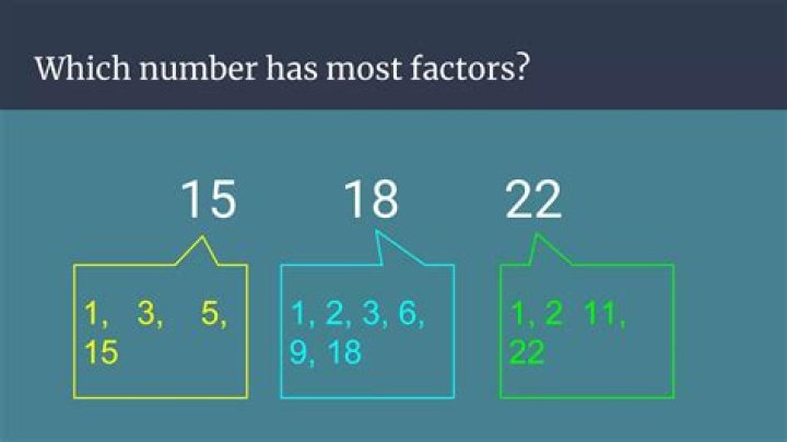 Which number under 50 has the most factors?