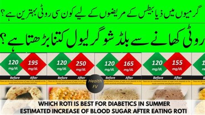 Which roti is best for diabetics?