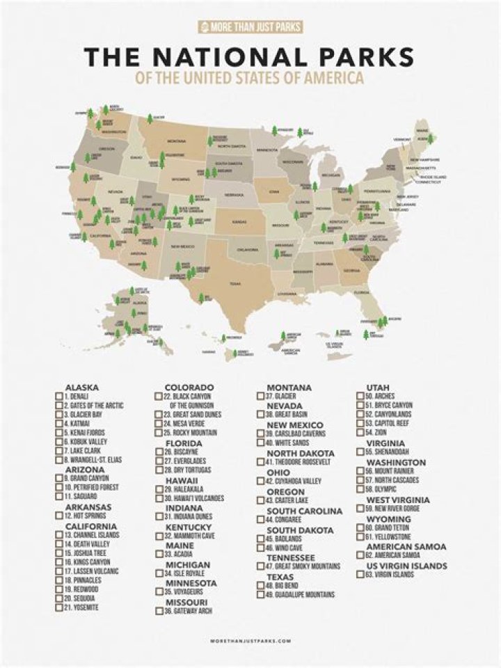Which state has the most national forest?