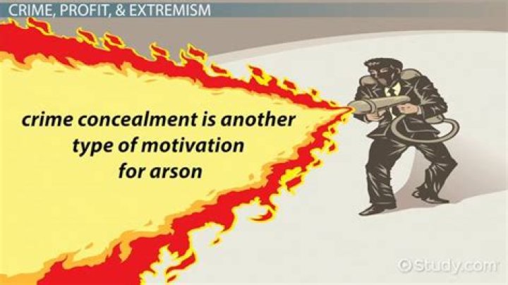 Who commits arson the most?