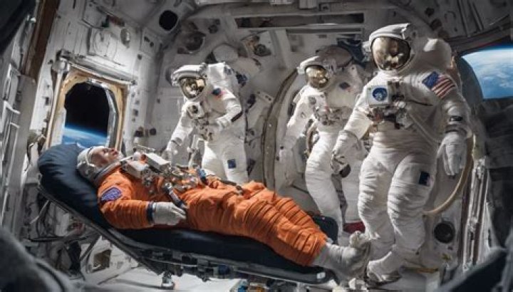 Who died after going to space?