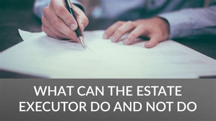 Who handles estate if no executor?