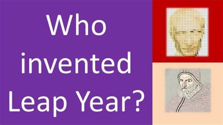 Who Invented leap year?