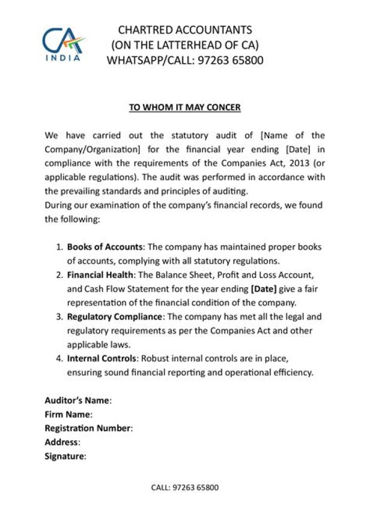 Who is eligible for statutory audit?