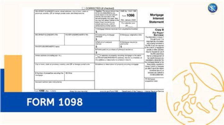 Who is required to receive a 1098?