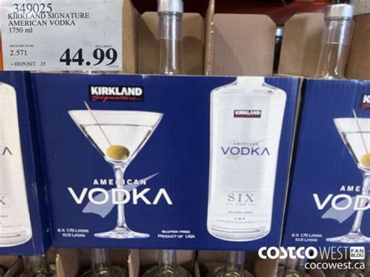 Who makes American Kirkland vodka?