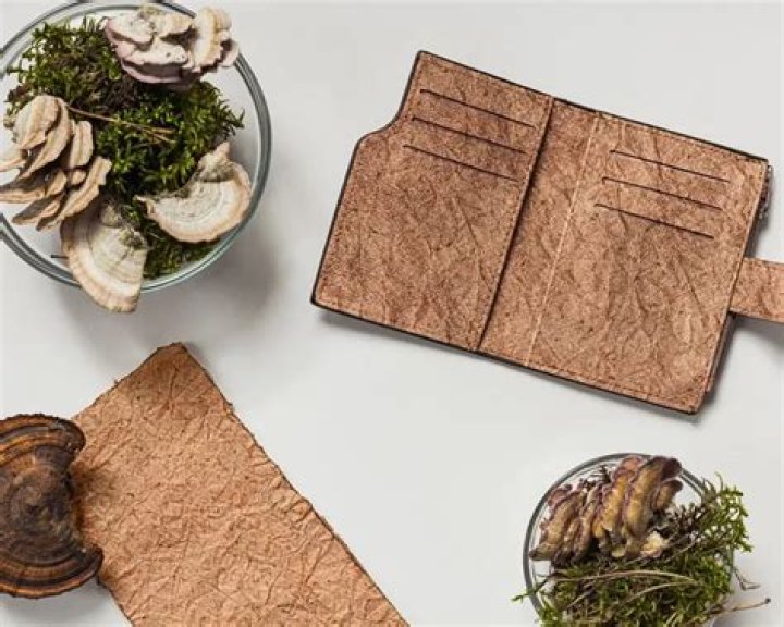 Who makes mushroom leather?