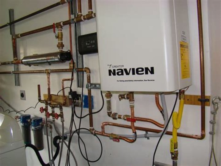 Who makes Navien water heaters?