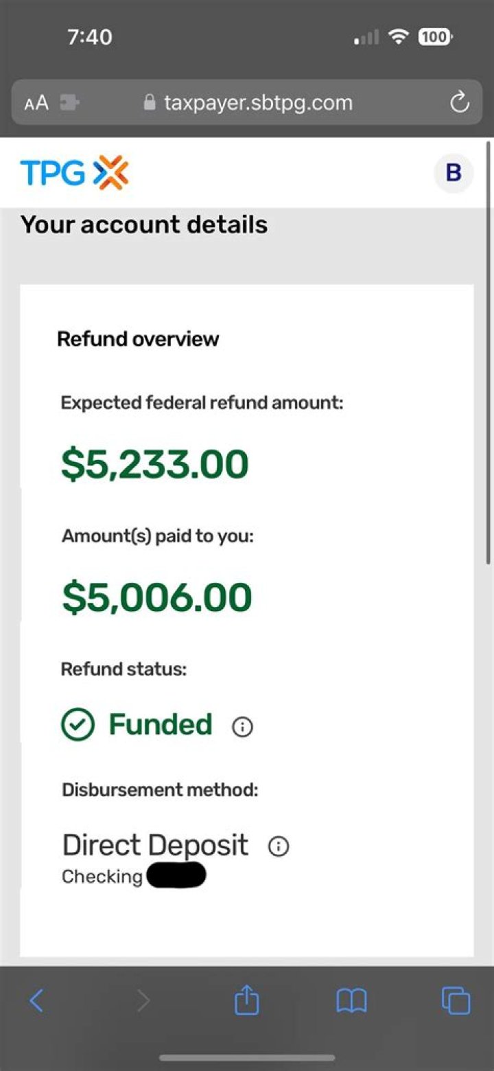 Why did I get a deposit from Sbtpg?