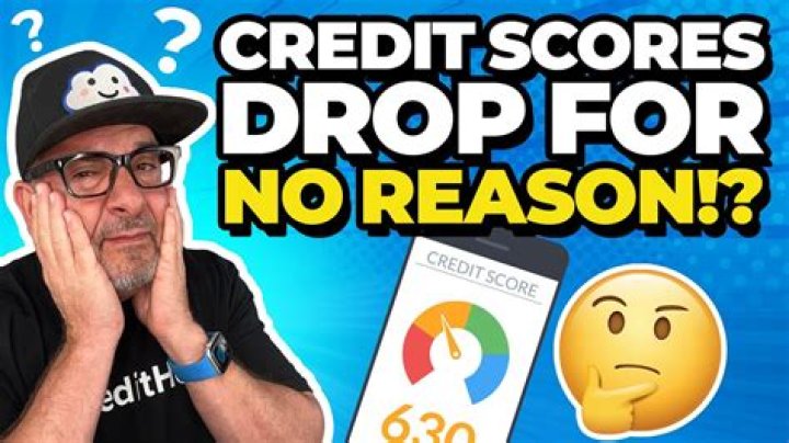 Why did my credit drop 51 points?