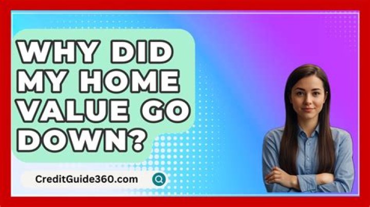 Why did my home value go down?