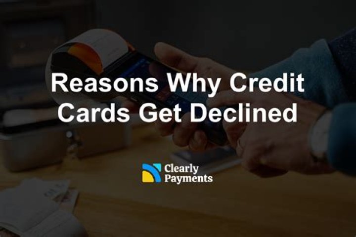 Why did my red card get declined?