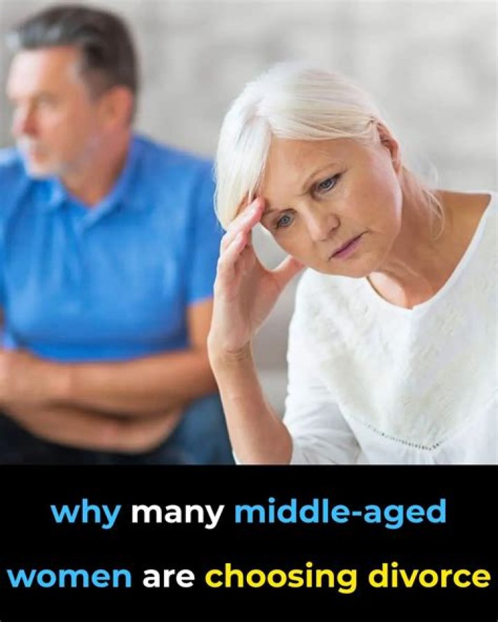 Why do middle aged couples divorce?