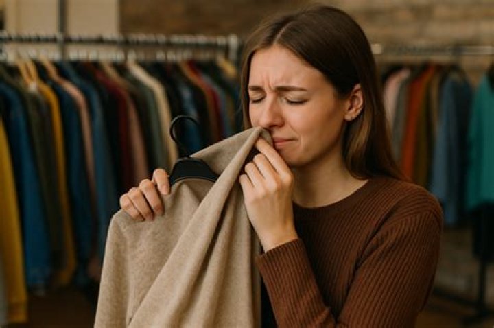 Why do second hand clothes smell?