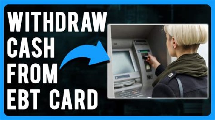 Why does EBT have cash option?