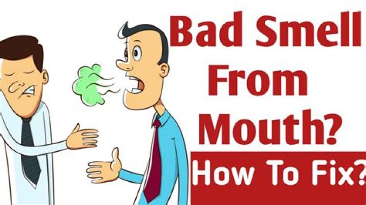 Why does my 8 month olds breath stink?